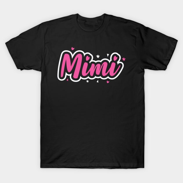 Christmas Gift for Mimi, Mothers Day T-Shirt by QualityDesign